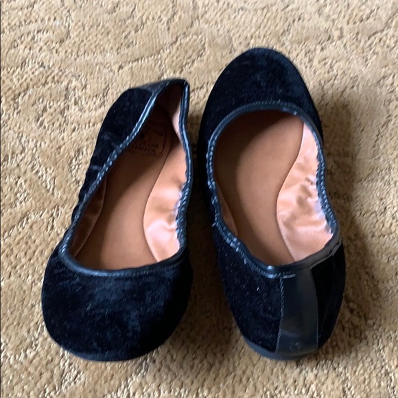 Lucky Brand Velvet Flats (8.5) - Picture 1 of 2